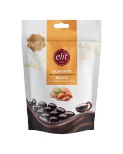 Elit Almond Dark Chocolate Covered - 125gr