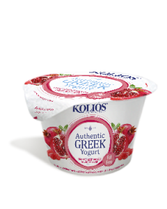 Kolios Pomegranate and Raspberry Fat Faree Yogurt 150gr