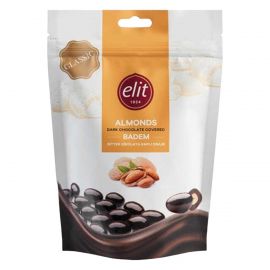 Elit Almond Dark Chocolate Covered - 125gr