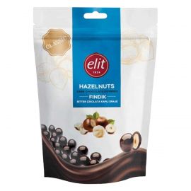 Elit Hazelnut Dark Chocolate Covered - 125gr