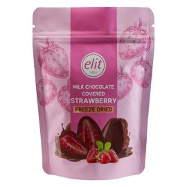 Elit Milk Chocolate Strawberry Freeze Dried - 80gr