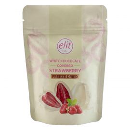 Elit White Chocolate Strawberry Freeze Dried - 80gr