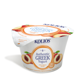 Kolios Şeftalili Yağsız Yoğurt 150gr